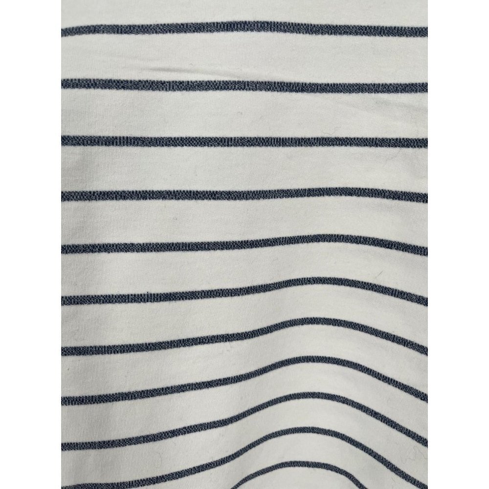 Asos Ladies Navy Stripe Jersey Knit Long Sleeve Top Size Small - Picture 3 of 15
